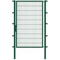GAH Alberts Alberts 647261 Einzeltor Flexo mit Zubehör, grün, Breite 125 cm, Höhe 200 cm