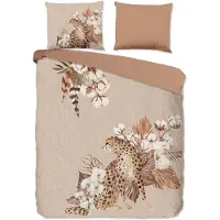 Good Morning Bettwäsche Chevy Sand Flanell-200 x 200 / 220 cm | 2-Persoons