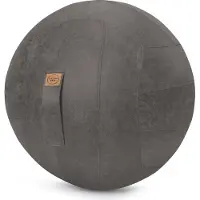 Magma Sitzball Gymnastikball Sitting Ball zum Aufpumpen Frankie anthrazit Ø 65 cm
