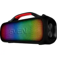 SVEN Speaker PS-360, black (, Waterproof (IPx5), TWS, Bluetooth, FM, USB, *h), SV-021740