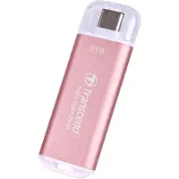 Transcend TS1TESD300P, 1 TB, USB Typ-C, 1050 MB/s, Blau