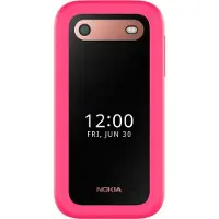 Nokia 2660 Flip 4G DS, Klapphandy, Dual-SIM, 7,11 cm (2.8"), 0,3 MP, 1450 mAh, Kiefer