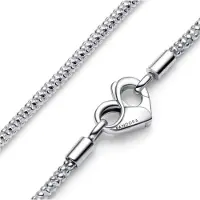 Pandora 392451C00 Damen-Collier Silber 925 mit Herz-Karabiner