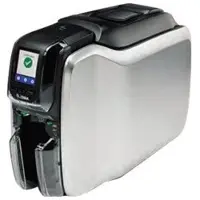 Zebra ZC300, Farbstoffsublimation, 300 x 300 DPI, PVC, PVC Komposition, 900 Karte/h, 200 Karte/h, Schwarz, Silber