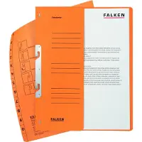 Falken Einhakhefter DIN A4 250g/m² Manilakarton orange