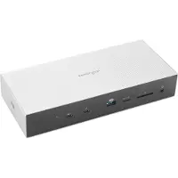 Kensington SD5000T5 EQ Thunderbolt 5 Triple 4K Dockingstation mit 140 W PD - Windows/macOS, Thunderbolt 5, 140 W, 10,1000,2500 Mbit/s, SD, MicroSD (TransFlash), 80 Gbit/s, 8K Ultra HD