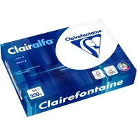 Clairefontaine Multifunktionspapier Clairalfa A4 210x297mm 350g/qm weiss VE=125 Blatt