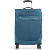 American Tourister Trolley Deep Dive Spinner EXP TSA Tea / Lime petrol 67cm
