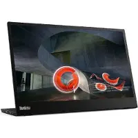 Lenovo ThinkVision M15, 39,6 cm (15.6"), 1920 x 1080 Pixel, Full HD, LED, 14 ms, Schwarz