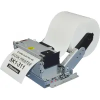Star Micronics SK1-311SF4-Q-M-SP, Thermodirekt, 203 x 203 DPI, 250 mm/sek, Kabelgebunden, Schwarz, Grau