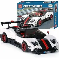 Mould King Pagani Zonda Cinque Roadster Baustein Modell 1:16, 960 Teile