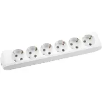Panasonic 6-fa.Steckdosenleiste weiss WLTB04602WH-EU1