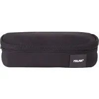 Milan Oval Shadow Series Mäppchen Schwarz Mann Schwarz One Size