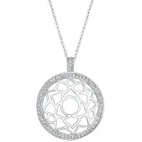 Elli Halskette Chakra Ristalle 925 Sterling Silber Elli Premium Silber