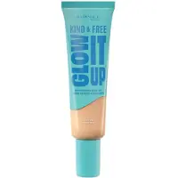 Rimmel London Kind & Free GLOW IT UP Moisturising Skin Tint 30ml (Various Shades) - 010 Rose Ivory