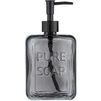 Wenko Seifenspender Pure Soap Glas grau