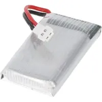 AccuCell Li-Polymer-Akku 650mAh 3.7V 25C für Cheerson CX-30W Drohne, Multicopter, Quadrocopter wie 1S1P