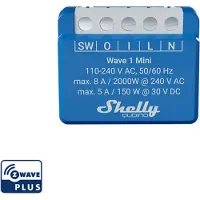 Shelly Qubino Wave 1 Mini Z-Wave-Schalter 1-Kanal 8A