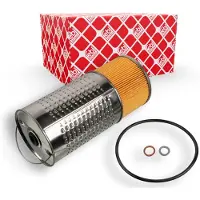 FEBI BILSTEIN Ölfilter MERCEDES-BENZ 109163 6161800510,6171840025,6171840125 Motorölfilter,Filter für Öl 0001802509,A6151840025,A6171800009