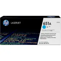 HP 651A (CE341A) - Cyan - Toner