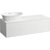 Laufen THE NEW CLASSIC Schubladenelement, Ausschnitt links, 1175x455x345mm, 1 Schublade, zu WT-Schale H812852/3, H4060810851701