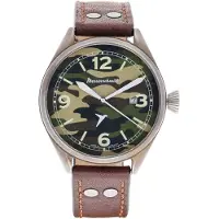 Messerschmitt ME-43ARMY Herrenuhr für Flieger Vintage Camouflage-Muster
