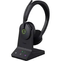 Yealink WH68 Teams Headset, Verkabelt & Kabellos, 20 - 20000 Hz, Anrufe/Musik, 155 g, Kopfhörer, Schwarz