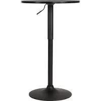CLP Stehtisch Lamoni 324347,schwarz Ø 60 cm, höhenverstellbar, 85/106 x 60cm (HxØ)