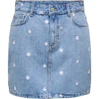 ONLY Jeansrock "ONLSTELLA DAISY SHORT SKIRT DNM AZG"