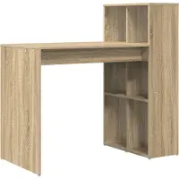 vidaXL Schreibtisch Sonoma-Eiche Holzwerkstoff 108 x 55 x 103.5 cm