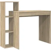 vidaXL Schreibtisch Sonoma-Eiche Holzwerkstoff 100 x 40 x 90 cm