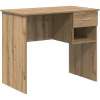 vidaXL Schreibtisch Artisan-Eiche 90 x 49 x 75 cm Holzwerkstoff