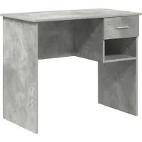 vidaXL Schreibtisch Betongrau 90 x 49 x 75 cm Holzwerkstoff