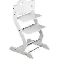 TiSsi Kinderhochstuhlset mit Grundgestell und Bügel, :Buche Weiß