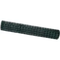 vidaXL Eurozaun Grün 1,6 x 10 m PVC-beschichtetes Eisen