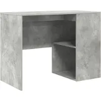 vidaXL Schreibtisch Beton Grau Holzwerkstoff 102 x 50 x 75 cm