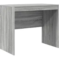 vidaXL Schreibtisch Graues Sonoma 90 x 50 x 76 cm