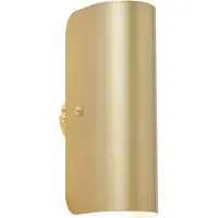 QAZQA Moderne Wandleuchte Gold 2-flammig - Gotthard