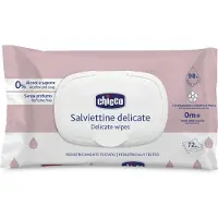 Chicco Reinigungstücher DELICATE, mit Flip Cover,72 Stk. - 0m+
