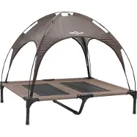 vidaXL Hundebett Braun 92 x 77 x 82,5 cm Stahl