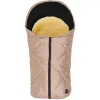 Kaiser Babyschalen-Fußsack "Little Sheepy" in Beige - (L)80 x (B)40 cm - onesize