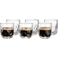 Leonardo GOCCE Espressoglas-Set (1/2/3) 60 ml 6-teilig
