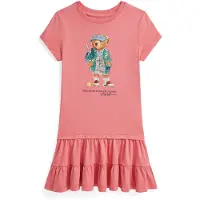 Ralph Lauren Kleid für den Alltag 312971130001 Rosa Regular Fit