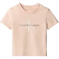 Calvin Klein Jeans T-Shirt Monogram IN0IN00001 Rosa Regular Fit