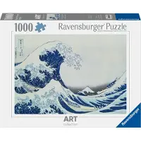 Ravensburger Puzzle Art Collection: Groß e Welle vor der Kü ste von Kanagawa 1000 dlks