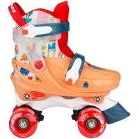 Nijdam Exklusive Explorer Verstellbare Rollschuhe