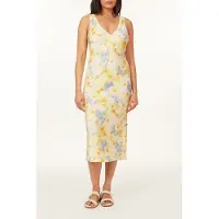 Scotch & Soda Bias Slip Dress Abstract Sky Daisy Größe: M | Midikleider Outlet | Damen