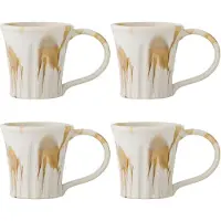 Bloomingville Joseph Tassen braun 4er Set