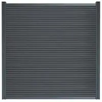 HOME DELUXE WPC Sichtschutzzaun CALLADO PREMIUM 1 x Element + 2 x Pfosten - Höhe: 185 cm