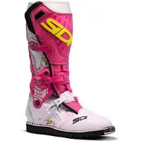 Sidi Crossair HD Billy Bolt Special Edition Weiß Pink Motocross Stiefel Größe 48